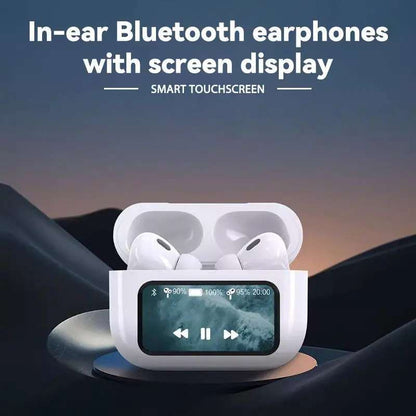 A9 Pro Wireless Earbuds — ANC, Touch Control, LED Display