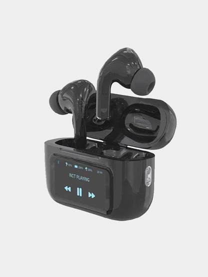 A9 Pro Wireless Earbuds — ANC, Touch Control, LED Display