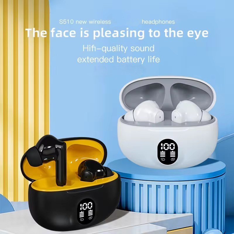 TWS Stereo Wireless Earbuds — Touch Control, HD Sound