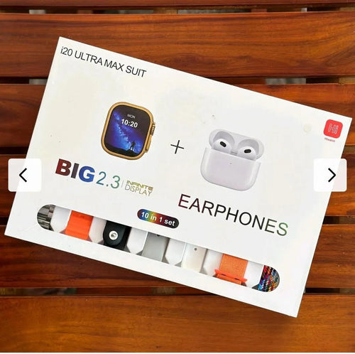 Smart Watch Ultra + Earbuds