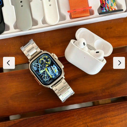 Smart Watch Ultra + Earbuds